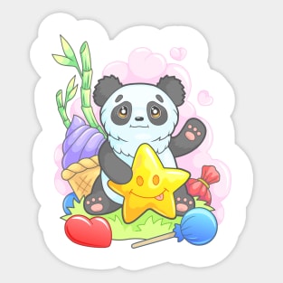 cute panda Sticker